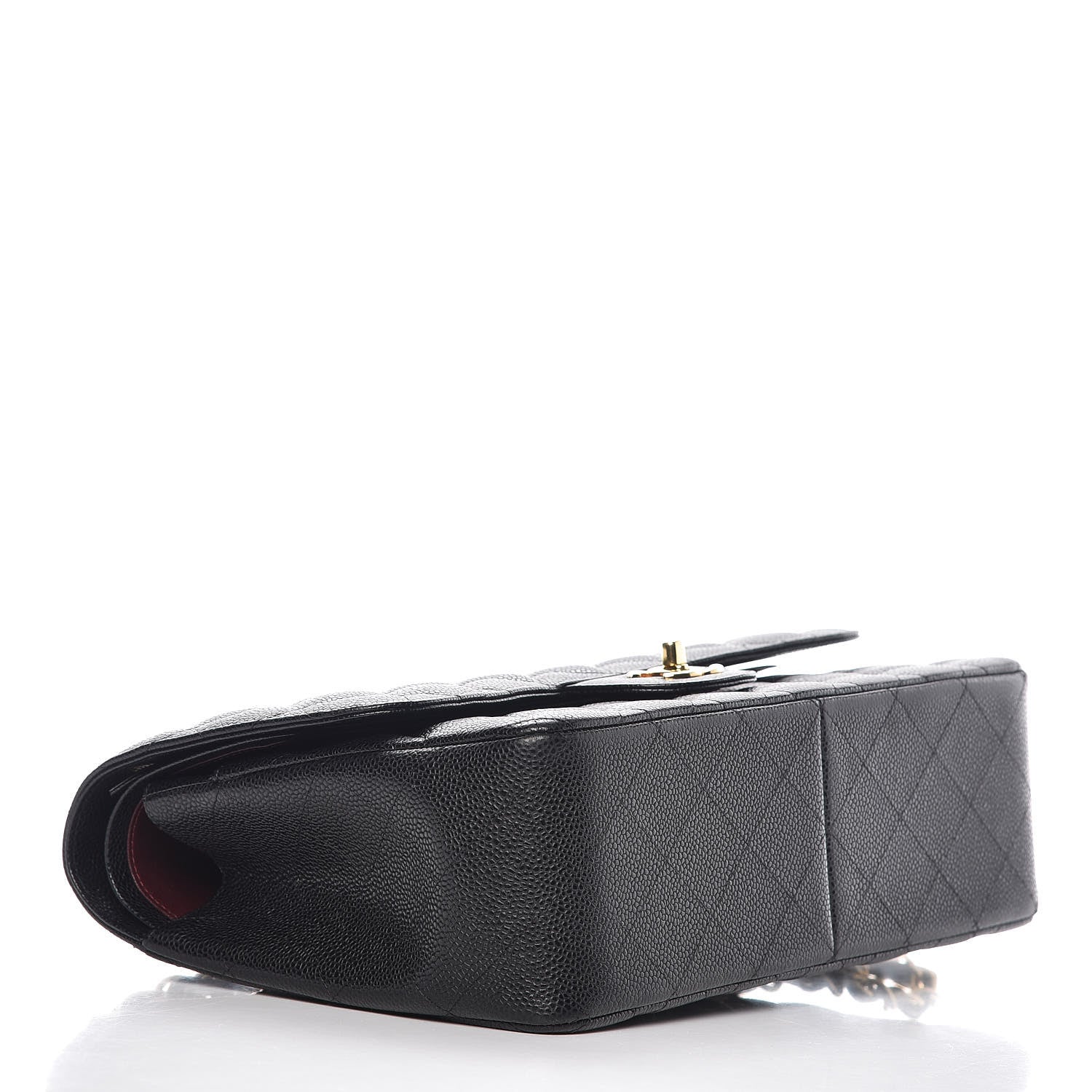 Chanel Caviar Quilted Jumbo Double Flap Black 5 of 13
