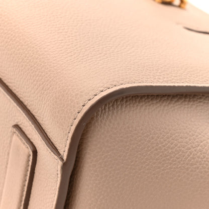 Tom Ford Grained Calfskin Small Padlock Top Handle Beige 11 of 12