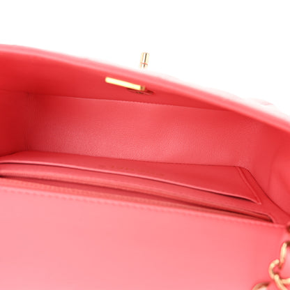 Chanel Lambskin Quilted Mini Rectangular Flap Pink 5 of 11