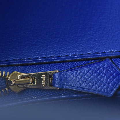 Hermes Epsom Birkin 35 Bleu Electrique 18 of 38
