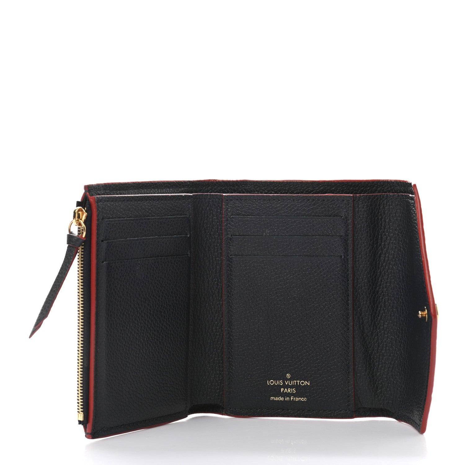 Louis Vuitton Empreinte Victorine Wallet Marine Rouge 5 of 8