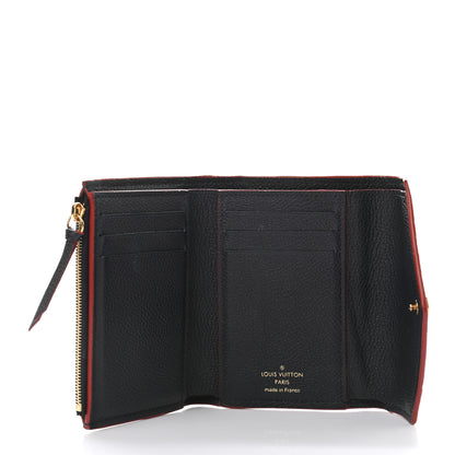Louis Vuitton Empreinte Victorine Wallet Marine Rouge 5 of 8