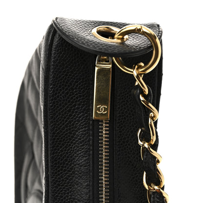 Chanel Caviar Quilted Timeless CC Shoulder Bag Black 11 of 13