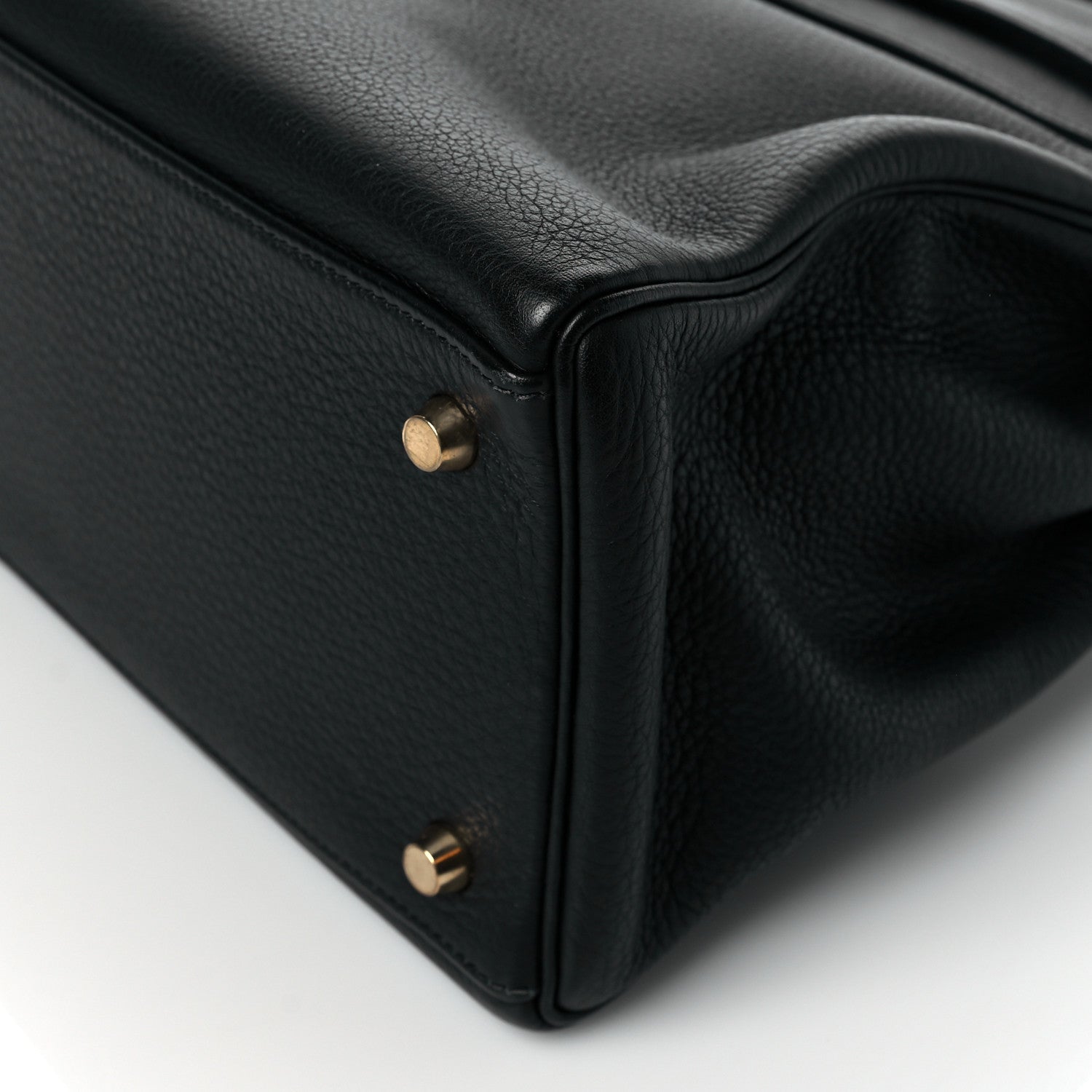 Hermes Taurillon Clemence Kelly Retourne 35 Black 9 of 11