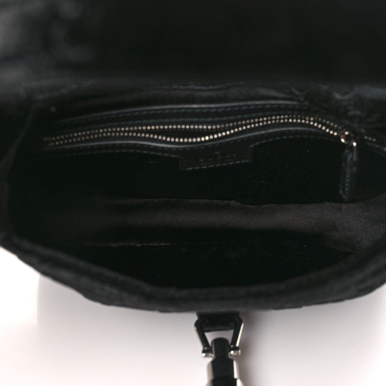 Gucci New Velvet Ashmir GG Monogram Small Jackie 1961 Hobo Black 5 of 9