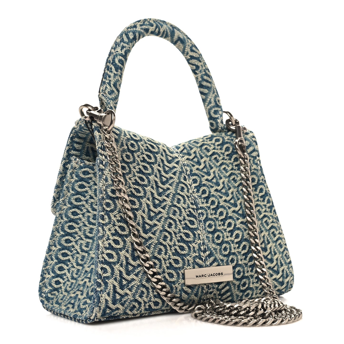 Denim St. Marc Mini Top Handle Bag Blue