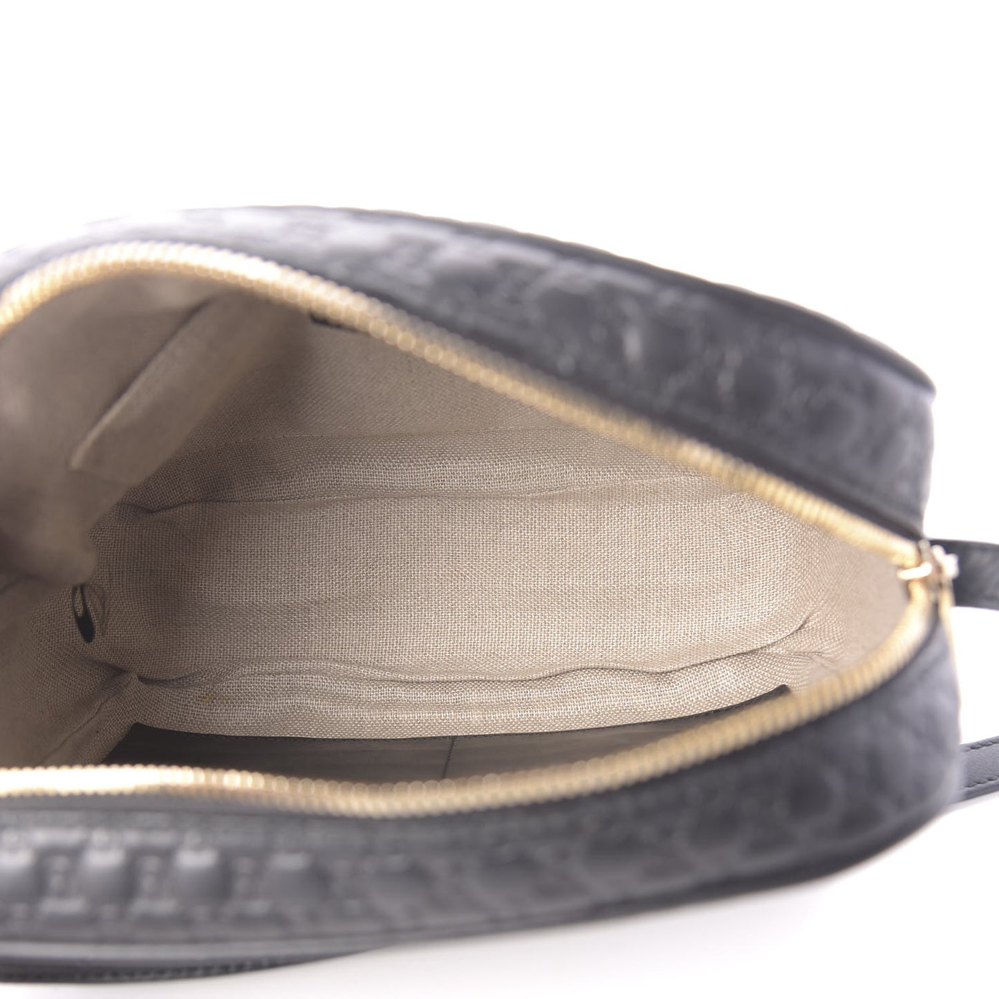 Microguccissima Mini Bree Messenger Bag Black