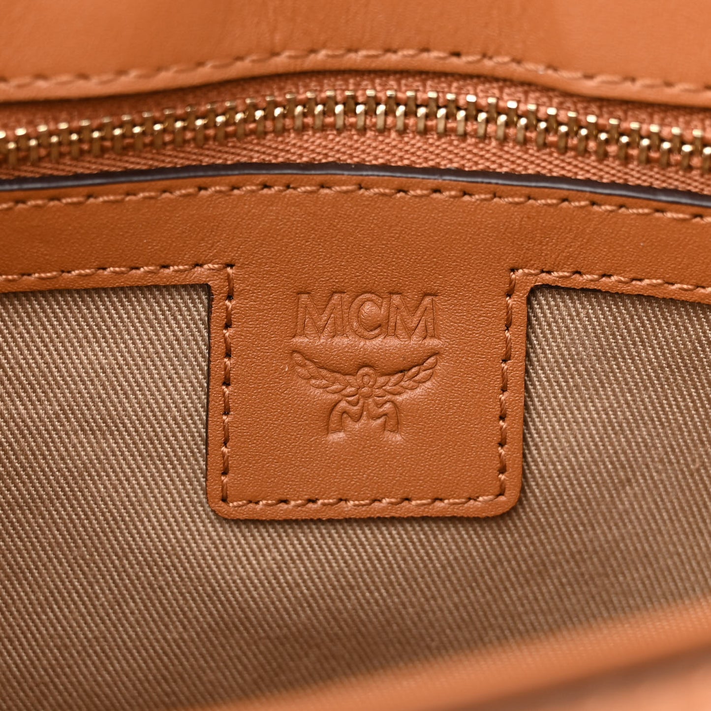 Visetos Small Millie Crossbody Belt Bag Cognac
