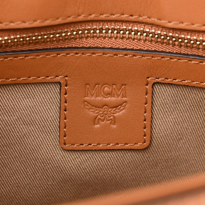 MCM Visetos Small Millie Crossbody Belt Bag Cognac 6 of 12
