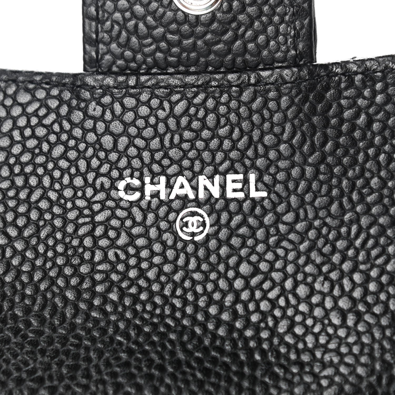 Chanel Caviar Quilted Flap Card Holder Black 6 of 8