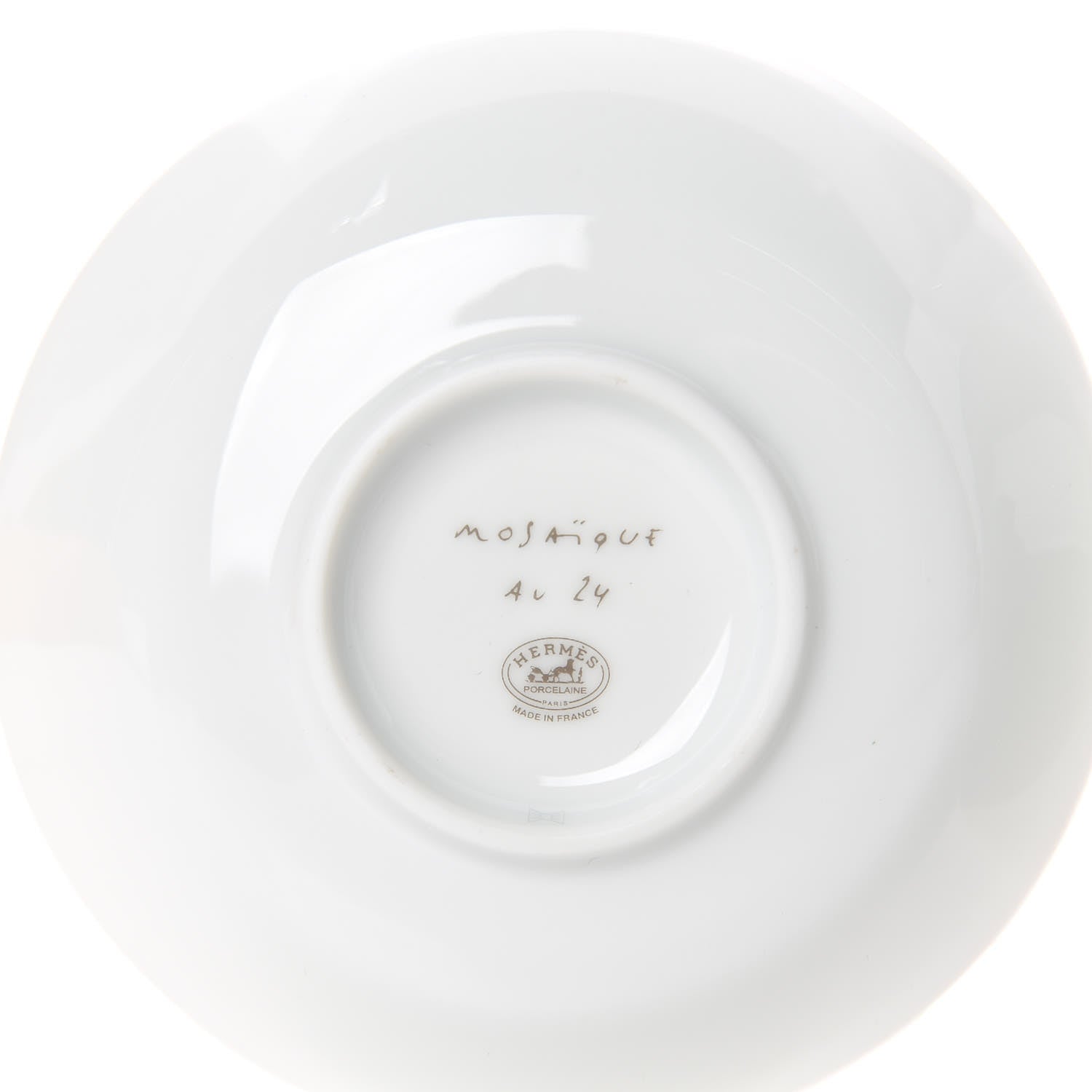 Hermes Porcelain Mosaique au 24 Soy Dish Set of 2 4 of 6