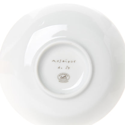 Hermes Porcelain Mosaique au 24 Soy Dish Set of 2 4 of 6