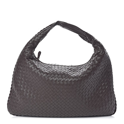 Bottega Veneta Nappa Intrecciato Large Veneta Hobo Ebano 1 of 9