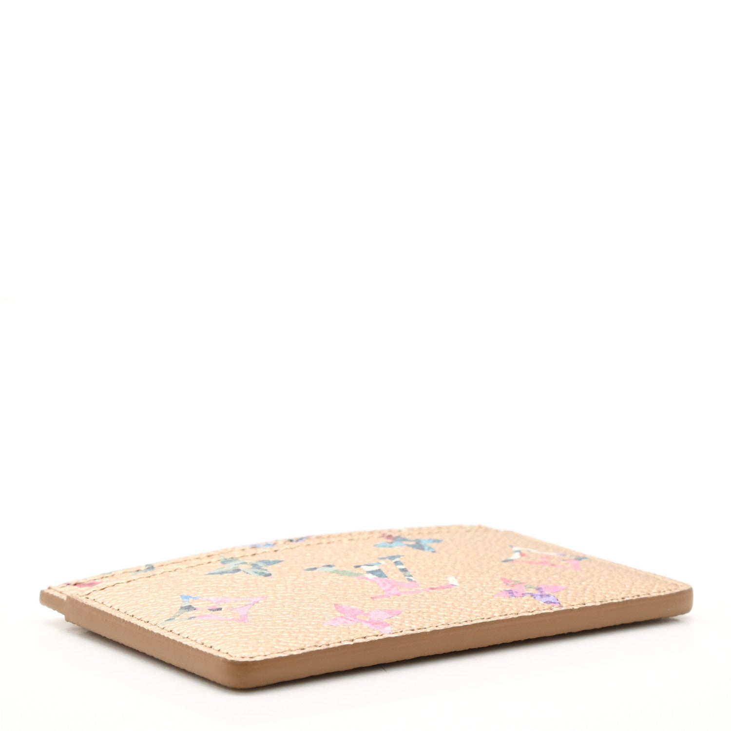 Louis Vuitton Metallic Monogram LV Garden Card Holder Gold 4 of 6
