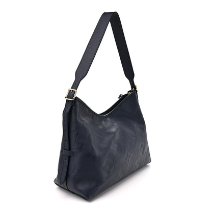 Louis Vuitton Empreinte Monogram Giant CarryAll MM Navy 3 of 9