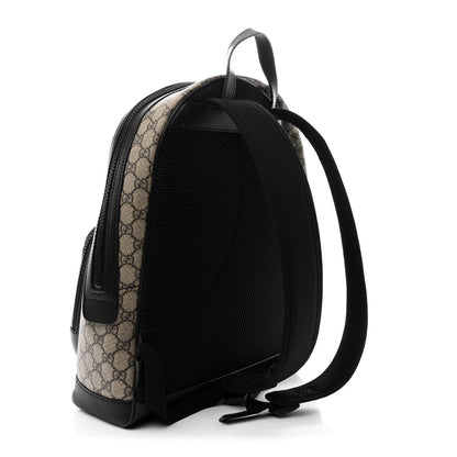 Gucci GG Supreme Monogram Medium Backpack Black 3 of 10