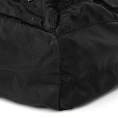 Prada Nylon Vela Medium Backpack Black 9 of 9