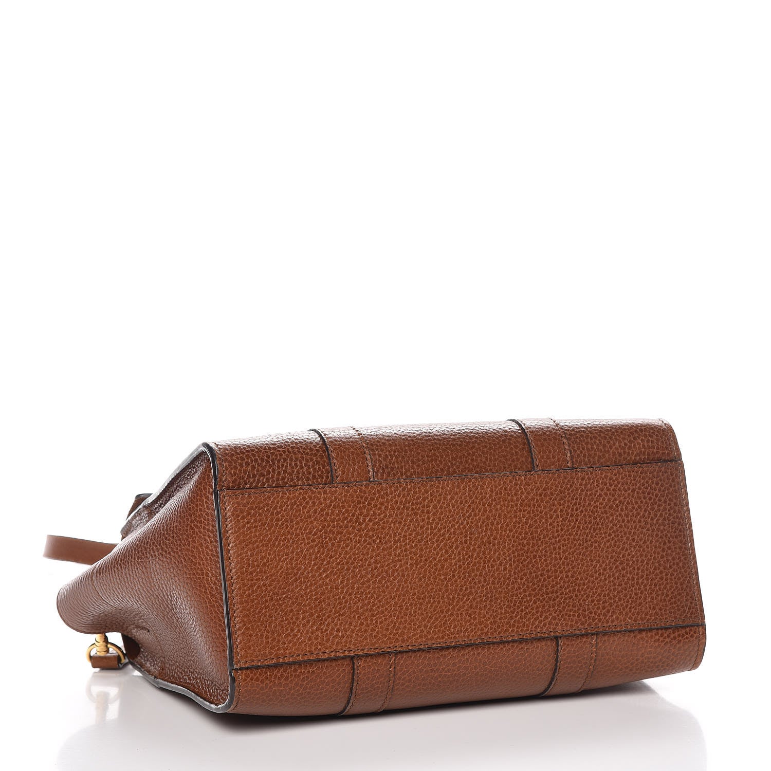 Mulberry Natural Grain Leather Small New Bayswater Oak 4 of 6