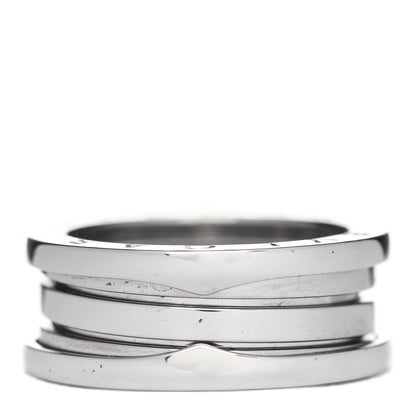 Bulgari 18K White Gold B.Zero1 Three-Band Ring 55 7.25 3 of 6