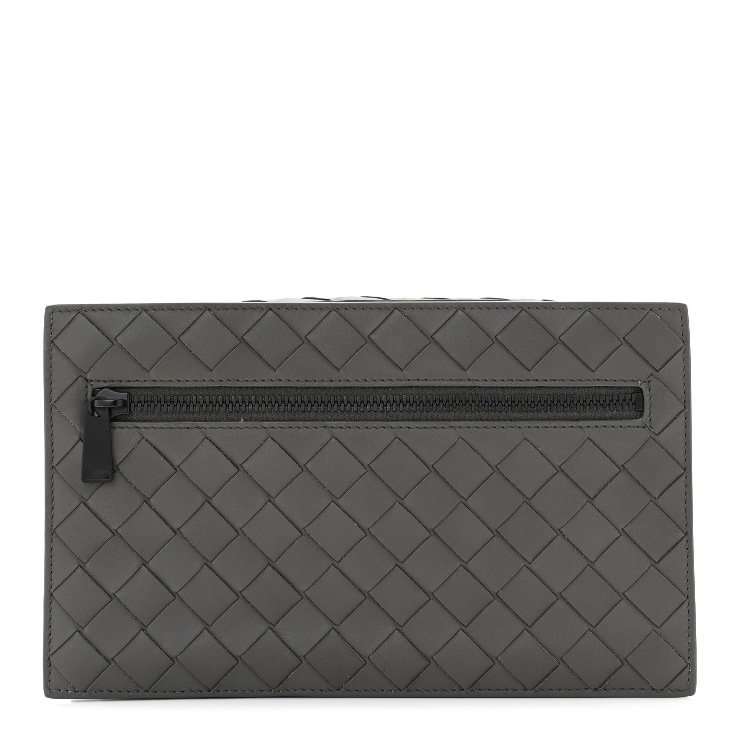 Bottega Veneta Nappa Intrecciato Travel Case Graphite 1 of 9