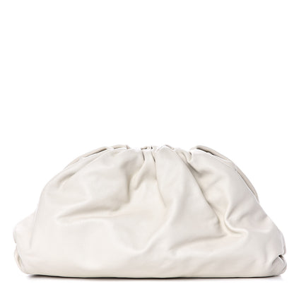 Bottega Veneta Smooth Butter Calf The Pouch Oversized Clutch Mist 1 of 11