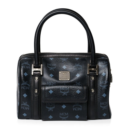 MCM Visetos Boston Bag Black 1 of 13