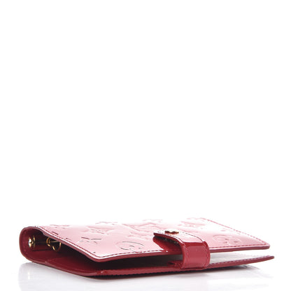 Louis Vuitton Vernis Small Ring Agenda Cover Pomme D'Amour 4 of 7