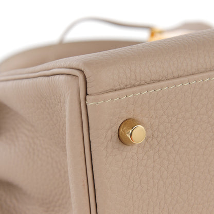 Hermes Togo Kelly Retourne 32 Gris Tourterelle 7 of 23