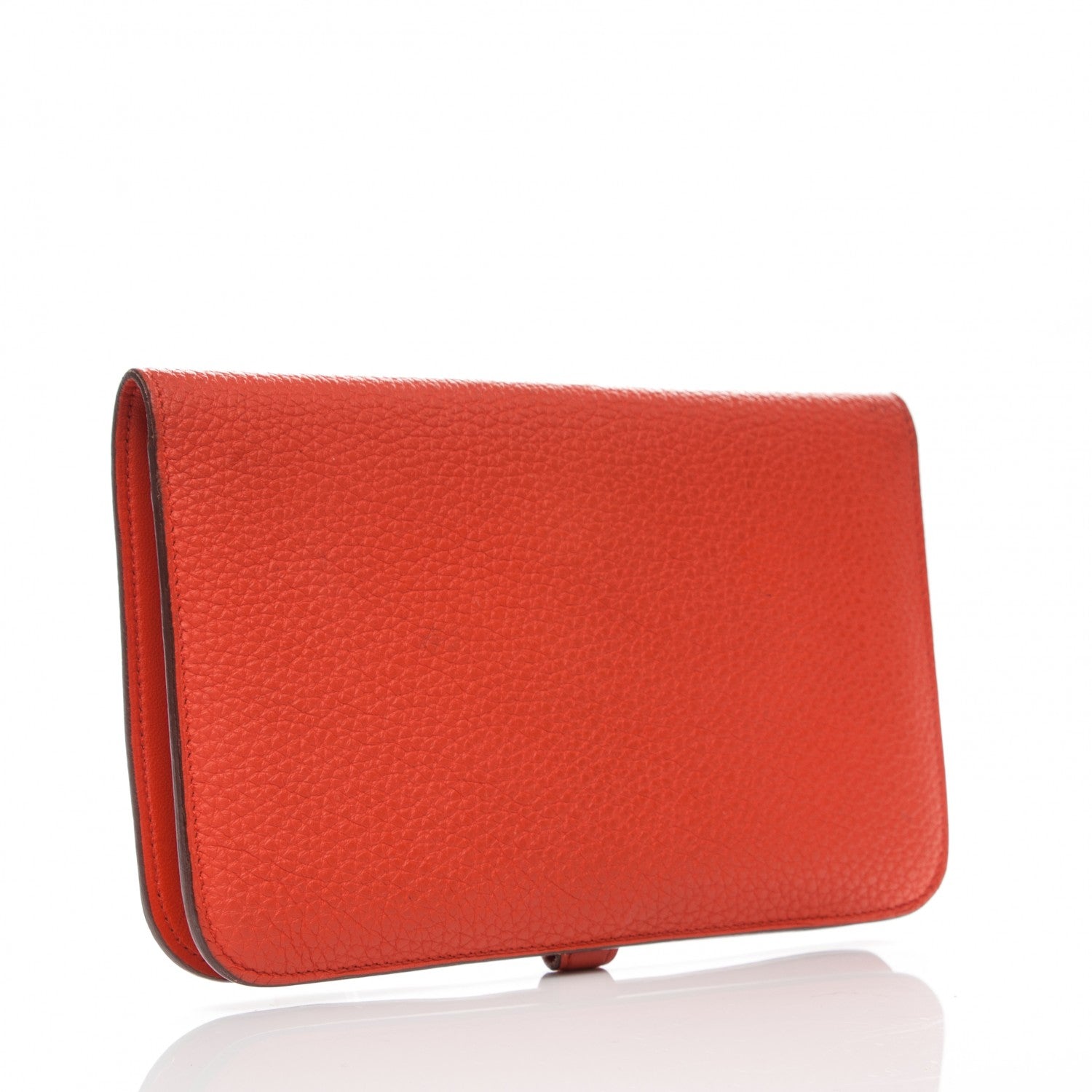 Hermes Togo Dogon Duo Wallet Capucine 3 of 7