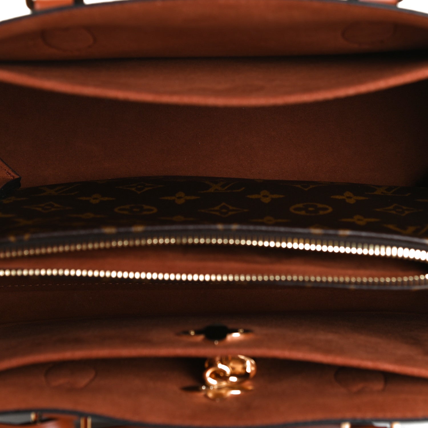 Louis Vuitton Monogram Flower Tote Caramel 5 of 13