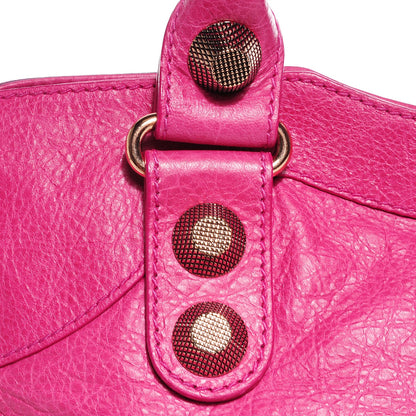 Balenciaga Agneau Giant 21 Rose Gold Hardware City Cyclamen Fucsia 11 of 17