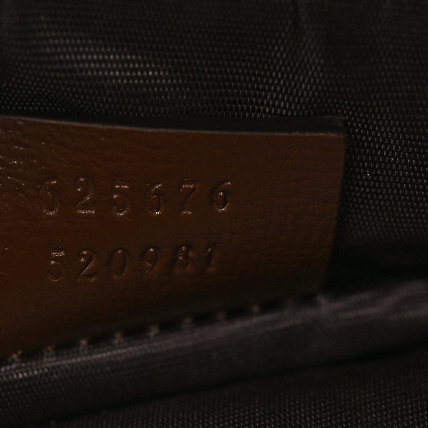 Gucci GG Supreme Monogram Glazed Textured Calfskin Retro Interlocking G Box Shoulder Bag Beige Ebony Brown Sugar 7 of 9