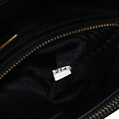 Prada Saffiano Small Galleria Double Zip Tote Black 7 of 12