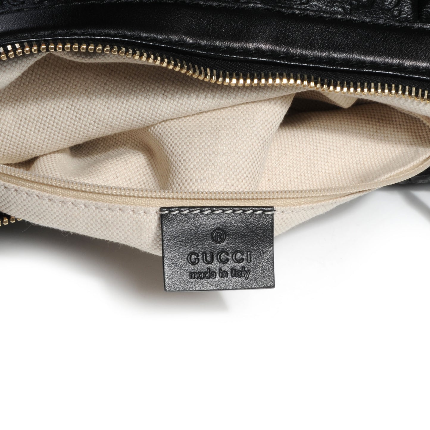 Guccissima Medium Sukey Hobo Black