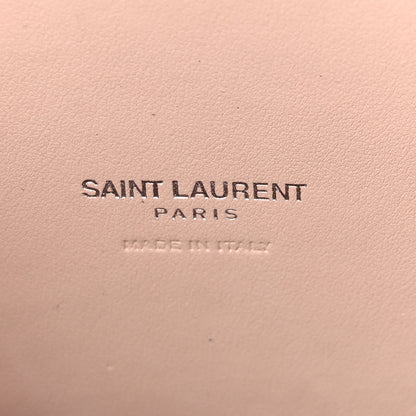 Saint Laurent Calfskin Crocodile Embossed Baby Sac De Jour Rose Antic 6 of 9