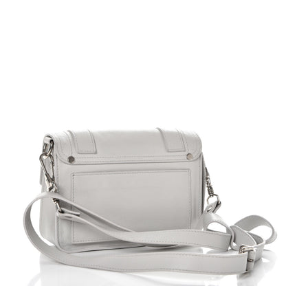 Proenza Schouler Lambskin PS1 Mini Pouch Messenger Pale Steel 3 of 8