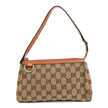Gucci Monogram D Ring Cosmetic Case Light Brown 1 of 12