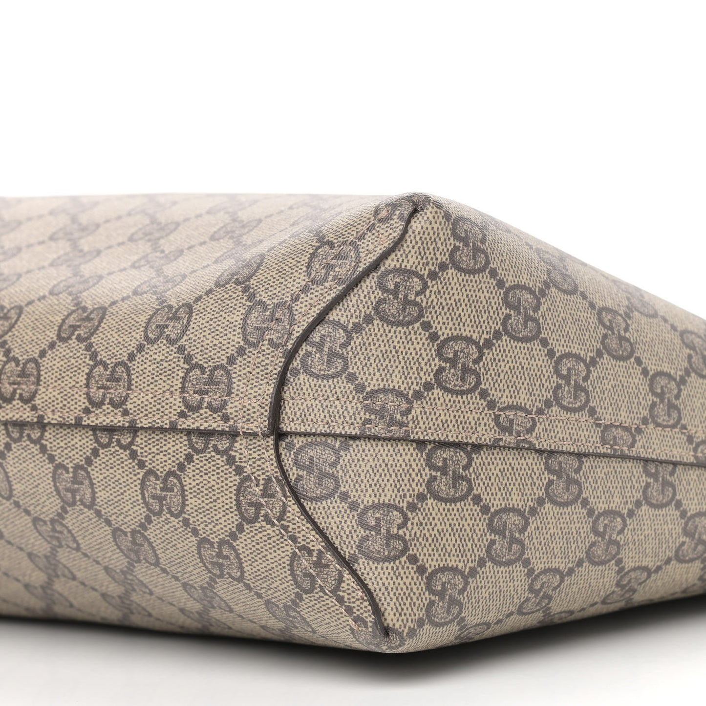 Textured Calfskin Monogram Small Reversible GG Tote Dark Cipria
