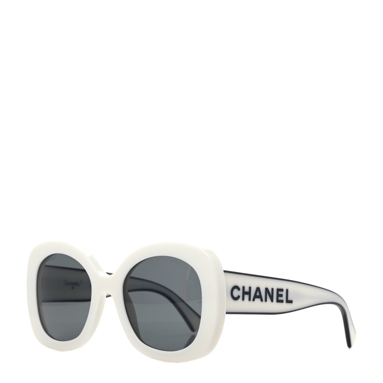 Chanel Acetate Sunglasses 71414 White 1 of 8