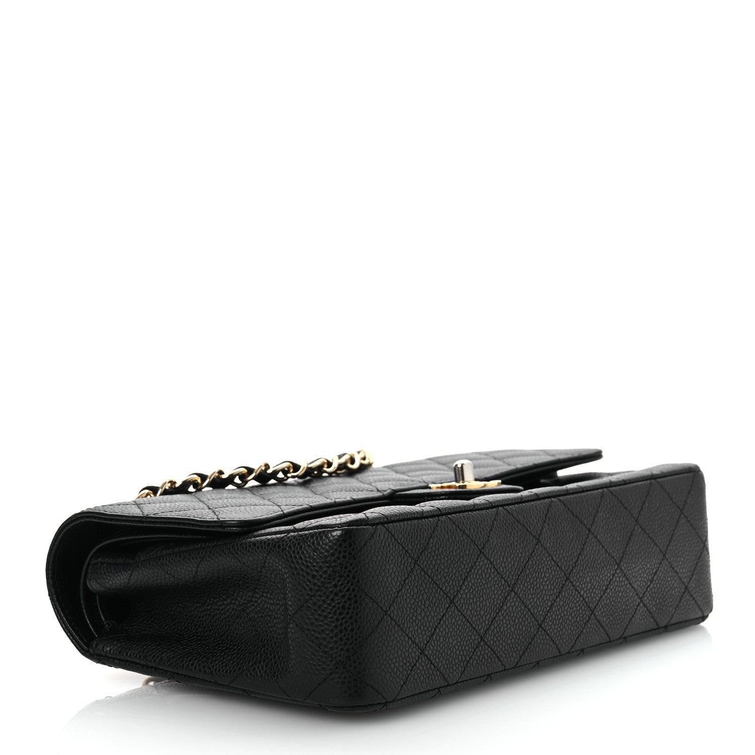 Chanel Caviar Quilted Medium Double Flap Black 4 of 16