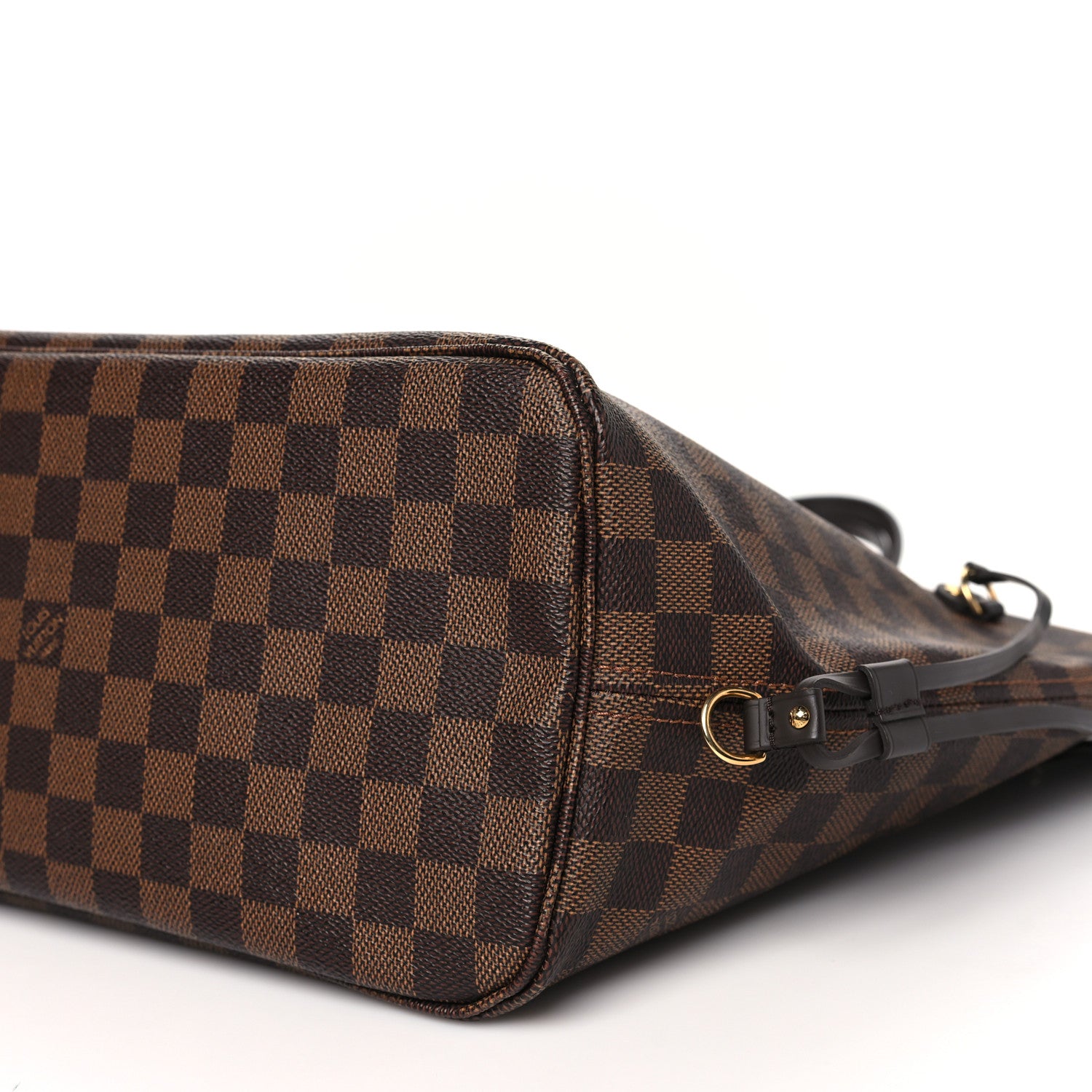 Louis Vuitton Damier Ebene Neo Neverfull MM Rose Ballerine 10 of 11