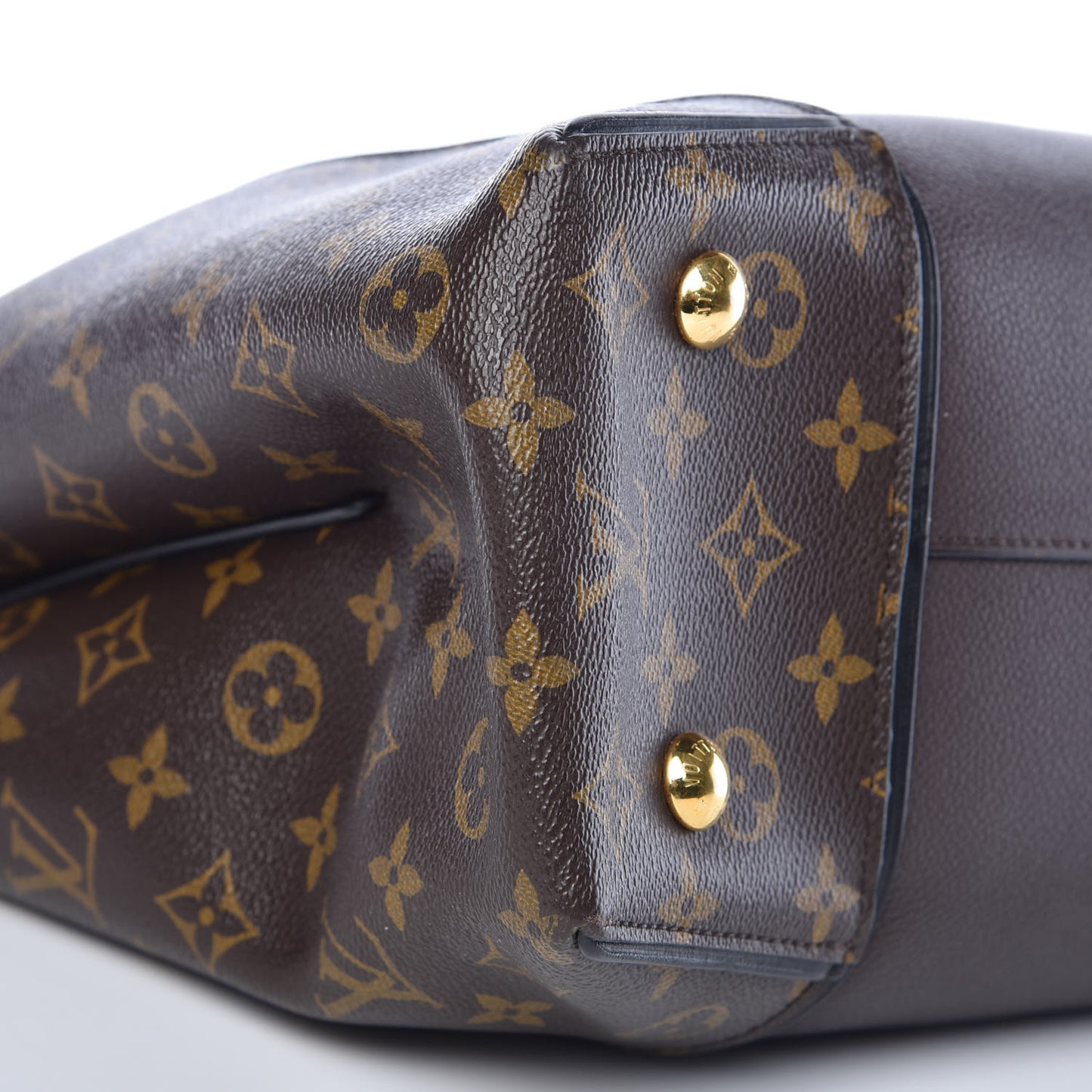 Veau Cachemire Monogram Tote W PM Chocolate