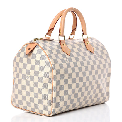 Louis Vuitton Damier Azur Speedy 30 3 of 10
