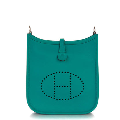 Hermes Epsom Evelyne TPM Bleu Paon 1 of 7