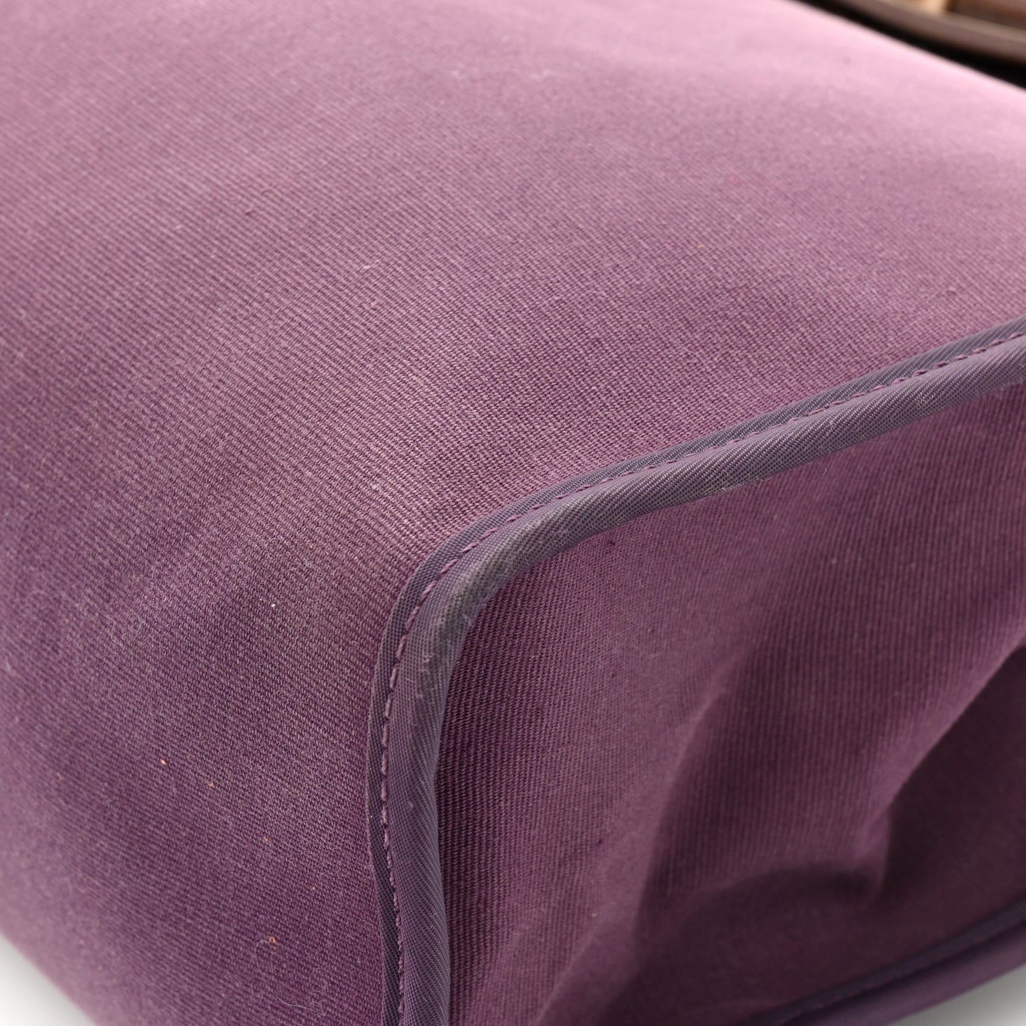 Vache Hunter Toile Herbag Zip 31 PM Fauve Cassis