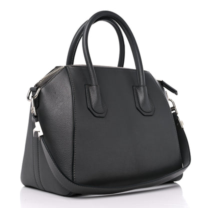 Givenchy Sugar Goatskin Small Antigona Dark Grey 3 of 13
