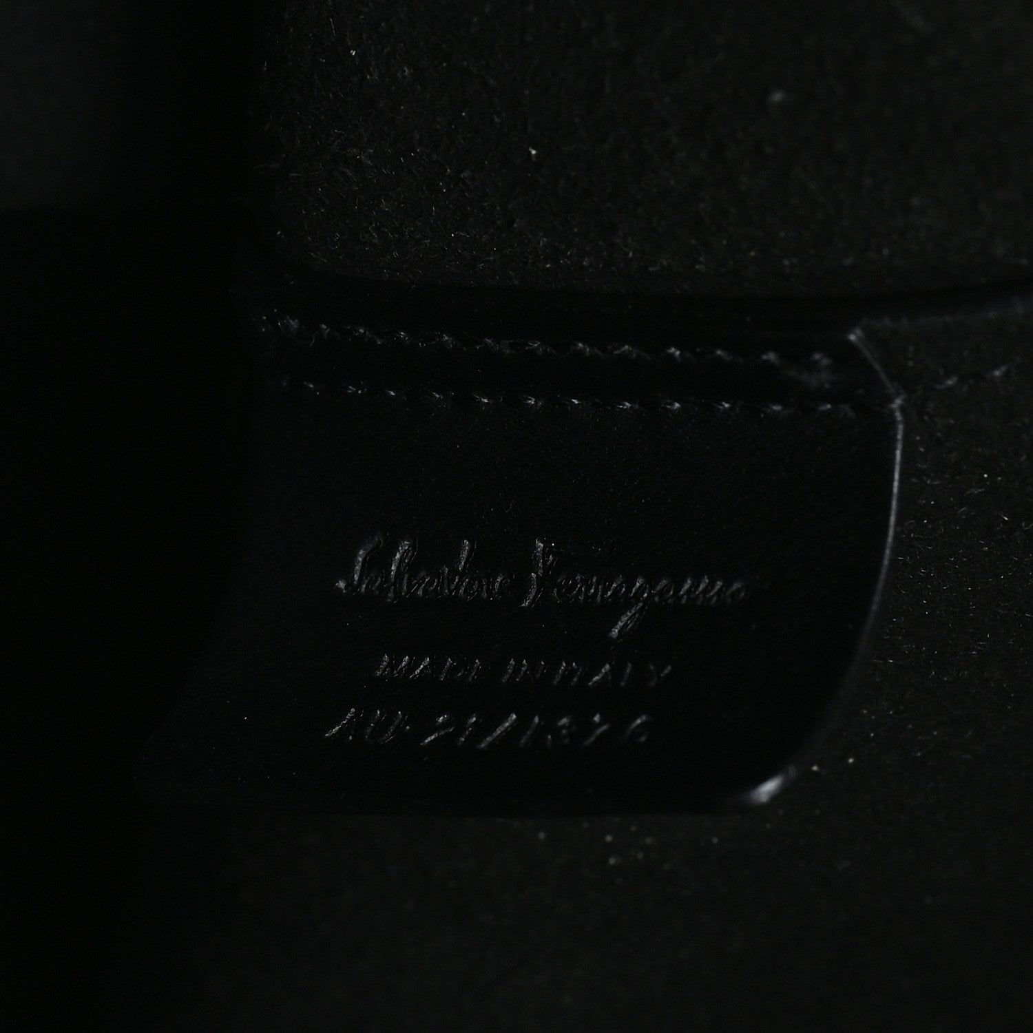 Salvatore Ferragamo Calfskin Travel Tote Black 7 of 10