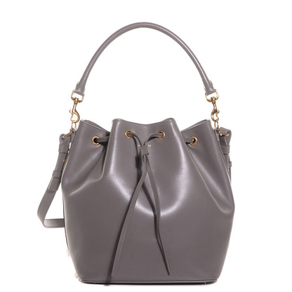 Saint Laurent Calfskin Medium Emmanuelle Bucket Bag Fog 1 of 8