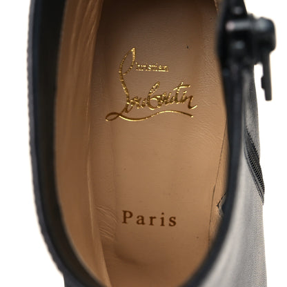 Christian Louboutin Calfskin Turela 55 Ankle Boots 36 Black 7 of 8