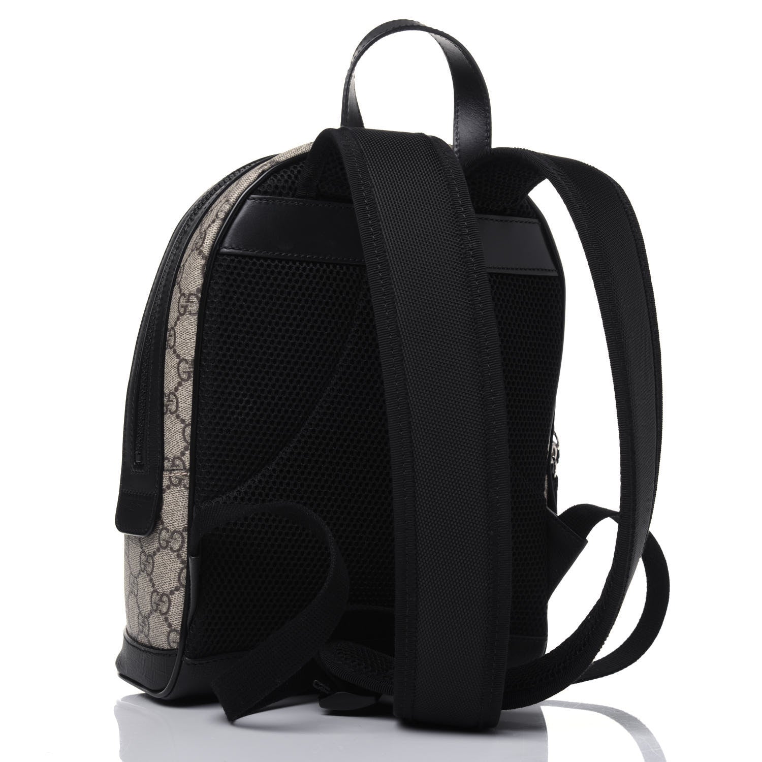 Gucci GG Supreme Monogram Small Eden Day Backpack Black 2 of 12